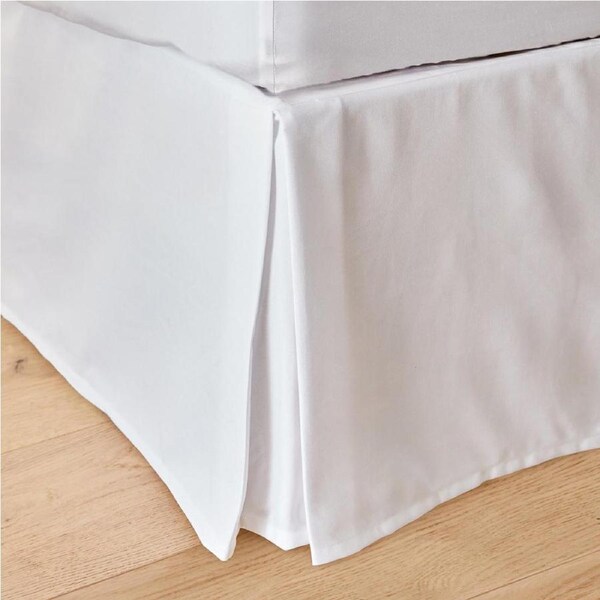 Adorn Living Linen Look Valance - White - King