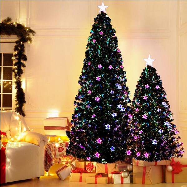 Jingle Jollys Christmas Tree 2.4M/2.1M/1.8M/1.5M/1.2M LED Xmas trees with Lights 1.2M