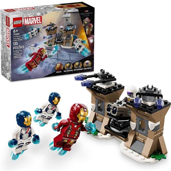 LEGO 76288 Iron Man & Iron Legion vs. Hydra Soldier - Marvel Superheroes