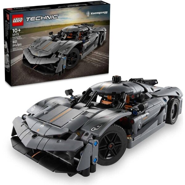 LEGO 42173 Koenigsegg Jesko Absolut Grey Hypercar - Technic