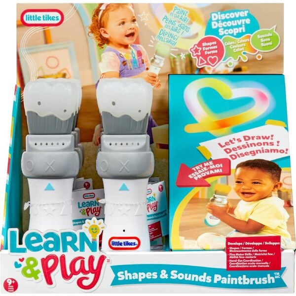 Little Tikes - Learn & Play Shapes And Sounds Paintbrush