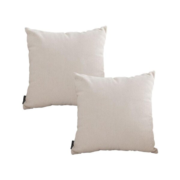 SOGA 2X 45cm Square Soft Polyester Luxury Count Modern Fashion Throw Pillow
