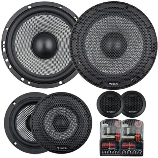 Focal 165AS3 6.5" 3 Way Split Car Speakers