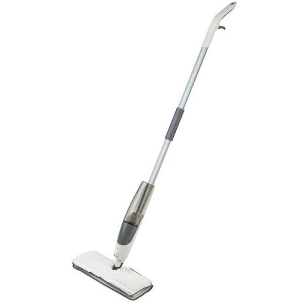 Double-Sided Spray Mop with Microfibre Mop Pads for Wood Floor 360° Swivel