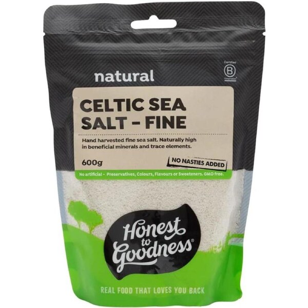 Honest to Goodness Fine Celtic Sea Salt 600 g