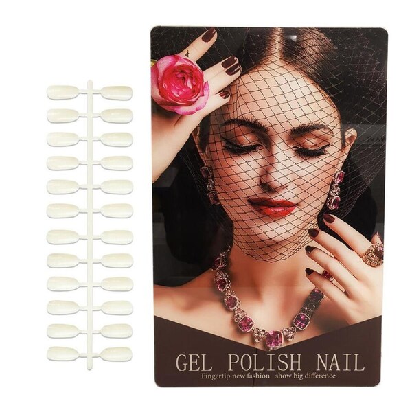 308 Colors Nail Gel Polish Display Book Chart Card Board 360 Tips (Rose Girl)
