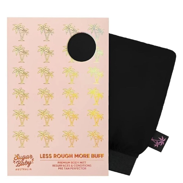 SugarBaby Less Rough More Buff Premium Exfoliating Body Mitt