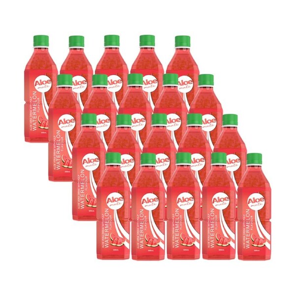 Aloe Mate 500Ml Aloe Vera Watermelon 20 Pack