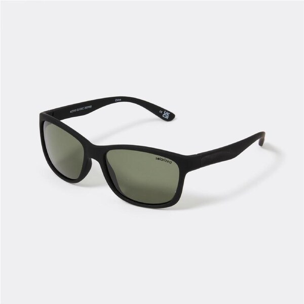 Solarized Men's Active Classic Sunglasses - Black