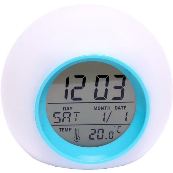 Liquid Ears Glow Alarm Clock