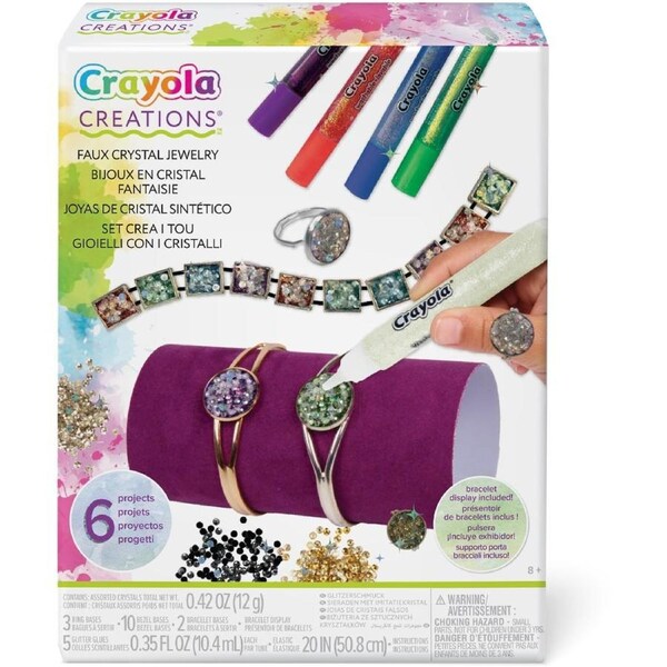 Crayola Creations Faux Crystal Jewelry Kit