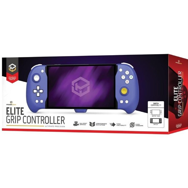 Powerwave Elite Grip Controller for Nintendo Switch