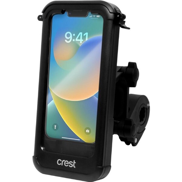 Crest Universal Water-Resistant Bicycle Phone Mount up to 6.6"