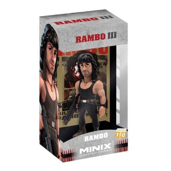 Minix Rambo 3 Rambo With Singlet Figure