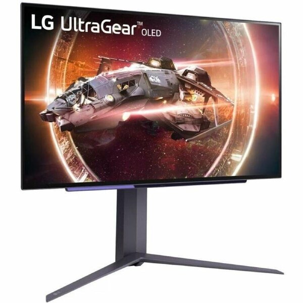 LG UltraGear 27GS95QE-B 27" Class WQHD Gaming OLED Monitor - 16:9 - Black - 26.5" Viewable - OLED - 2560 x 1440 - Adaptive Sync/FreeSync Premium - -