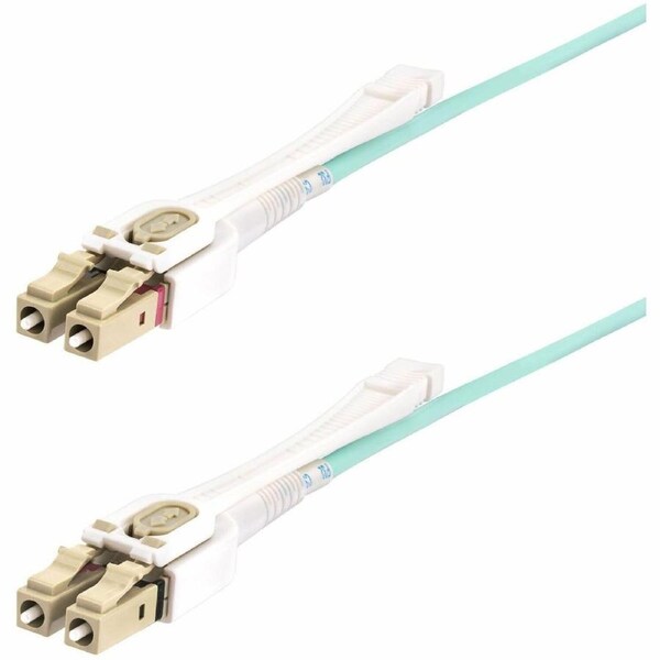 StarTech.com 4 m Fibre Optic Network Cable - 1 - Cable for Network Device, Switch, Module - First End: 2 x LC/UPC Network - Male - 100 Gbit/s - Patch