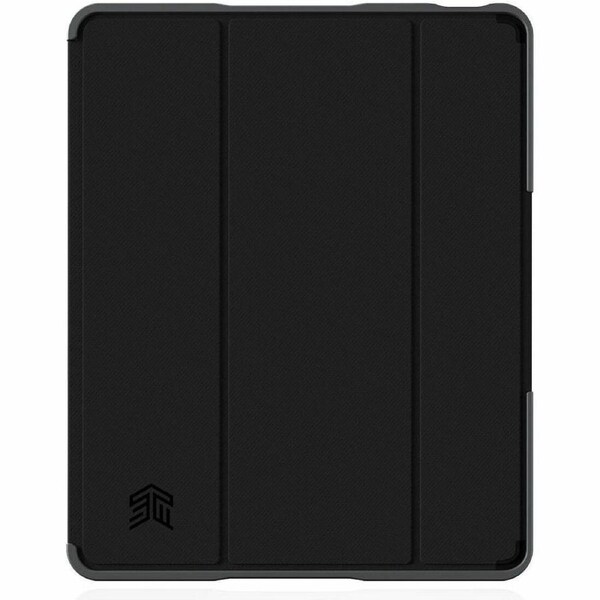STM Goods Dux Plus Carrying Case (Folio) for 33 cm (13") Apple iPad Air 13 (2024) Tablet - Black - Drop Resistant, Water Resistant, Spill Resistant,