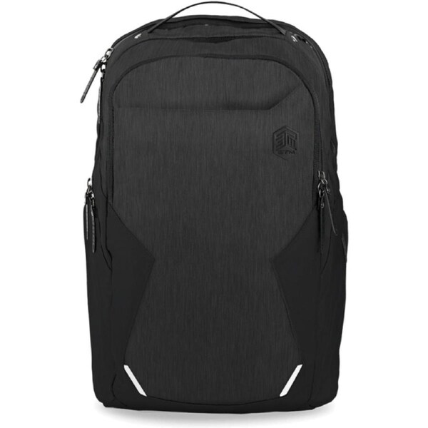STM Goods Myth Carrying Case (Backpack) for 40.6 cm (16") Notebook - Magnet Black - Shoulder Strap - 28 L Volume Capacity
