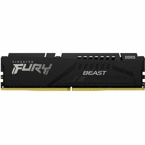 Kingston FURY Beast RAM Module for Motherboard - 128 GB (4 x 32GB) - DDR5-5600/PC5-44800 DDR5 SDRAM - 5600 MHz Dual-rank Memory - CL40 - 1.25 V - - -