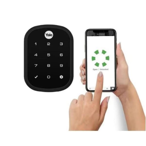 YALE ASSURE SL MATT BLACK WITH YALE ACCESS