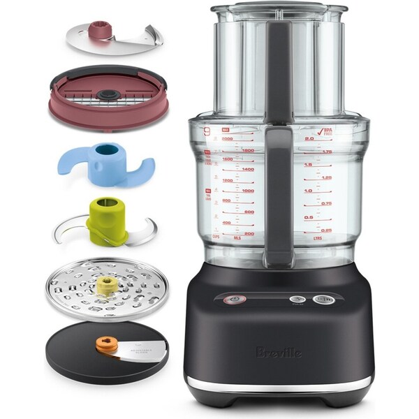Breville the Paradice 9 Food Processor Black Truffle