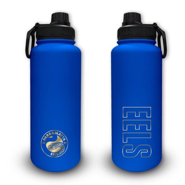 Parramatta Eels NRL Stainless Steel Double Walled Water Drink Bottle