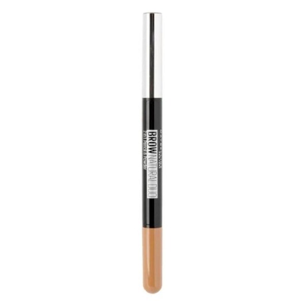 Maybelline Brow Natural Duo 2 in 1 Pencil & Powder - Light Brown
