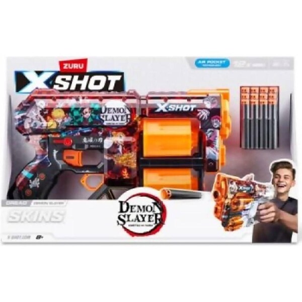 Zuru - X-shot Skins Dread With 12 Darts - Demon Slayer