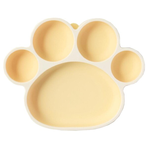 My Pure Silicone Baby/Toddler Suction Eating/Feeding Plate Honeydew 6M+