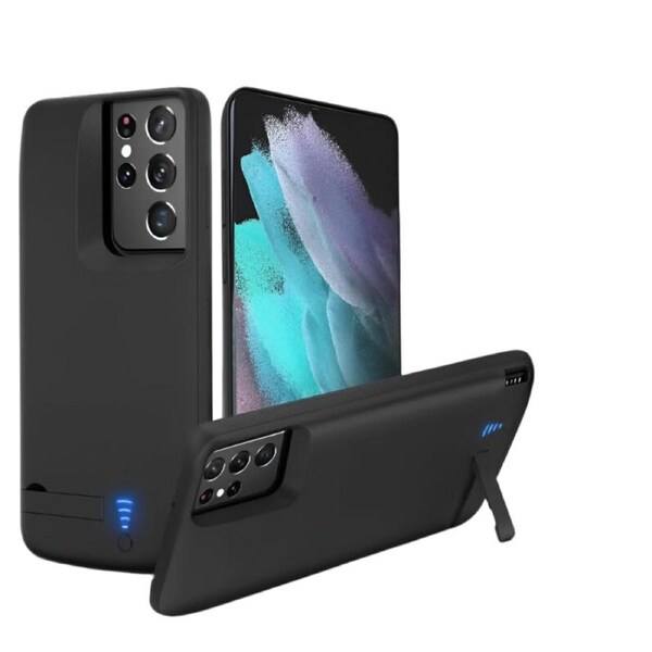 Rechargeable Samsung S21 Battery Case Portable Power Bank Shock