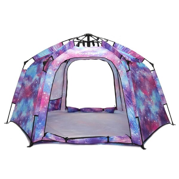 Pop Up Play /Sensory Tent with Light Strip - Hex Large