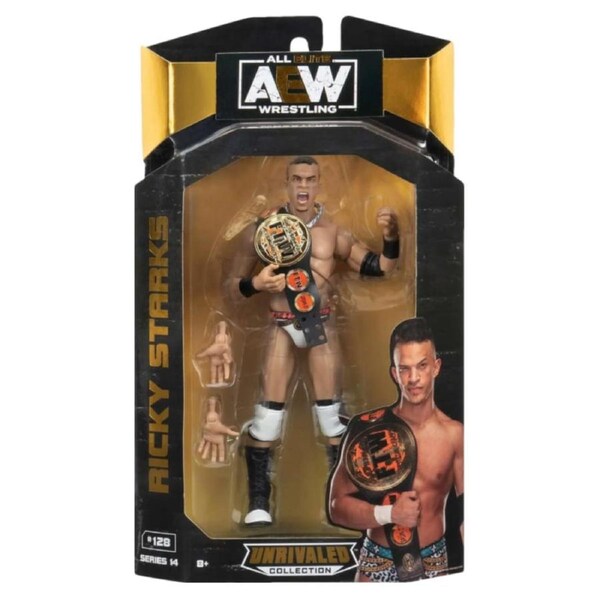 AEW All Elite Wrestling Unrivaled Ricky Starks 6.5 inch Scale Action Figure