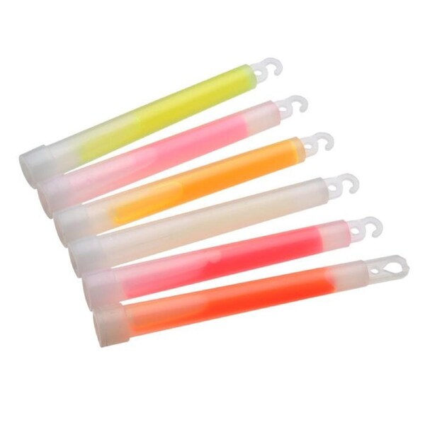 100 x 6 inches (15cm) Glow Sticks Non-toxic Fluorescence Light Outdoor Survival Kit