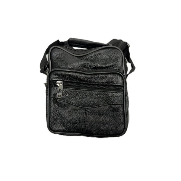 Small Genuine Leather Messenger Bag Shoulder Travel Satchel Crossbody Sling