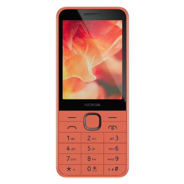 Nokia 215 4G VOLTE Dual Sim NO CAMERA Mobile Phone - Peach