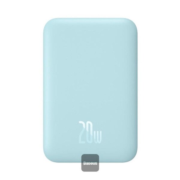 Baseus Magnetic Mini Wireless Charging Power Bank 6000mAh 20W (Overseas Edition) - Blue