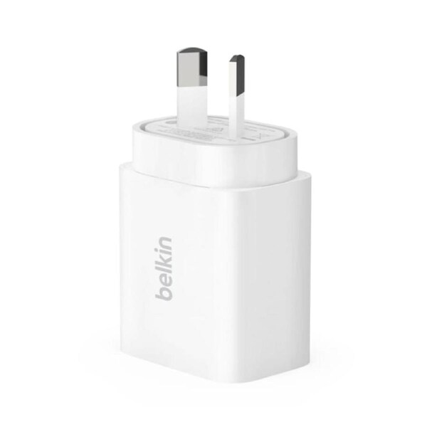 Belkin Boostcharge USB-C Wall Charger 20W - White