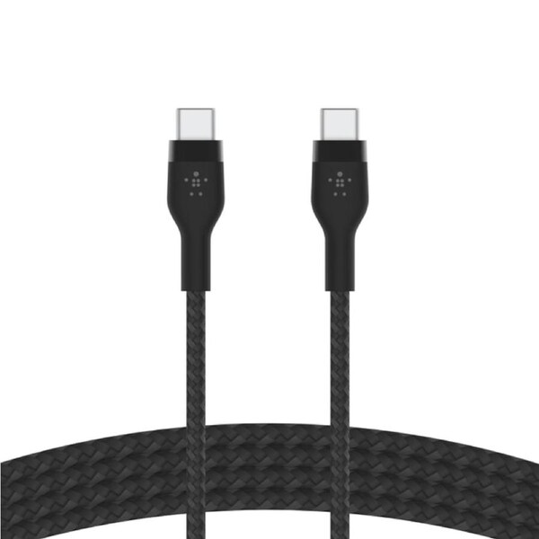 Belkin BoostCharge Pro Flex USB-C to USB-C Cable 1m - Black
