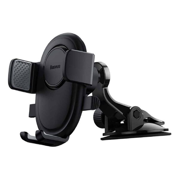 Baseus UltraControl Lite Series Clamp-Type Phone Holder Suction Cup Version - Black
