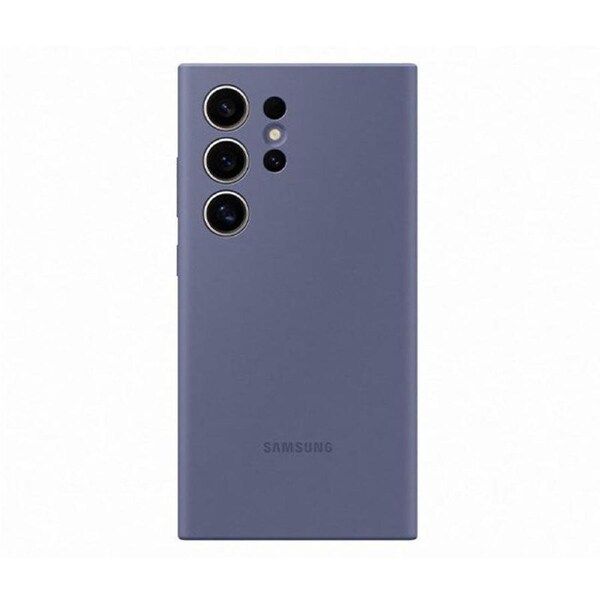 Samsung Silicone Case for Galaxy S24 Ultra - Violet
