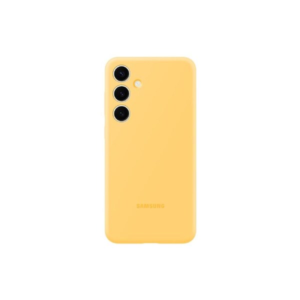 Samsung Silicone Case for Galaxy S24 Plus - Yellow