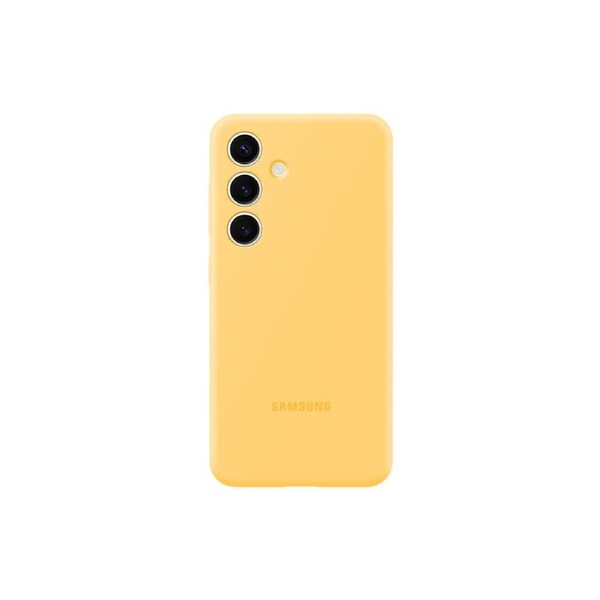 Samsung Silicone Case for Galaxy S24 - Yellow