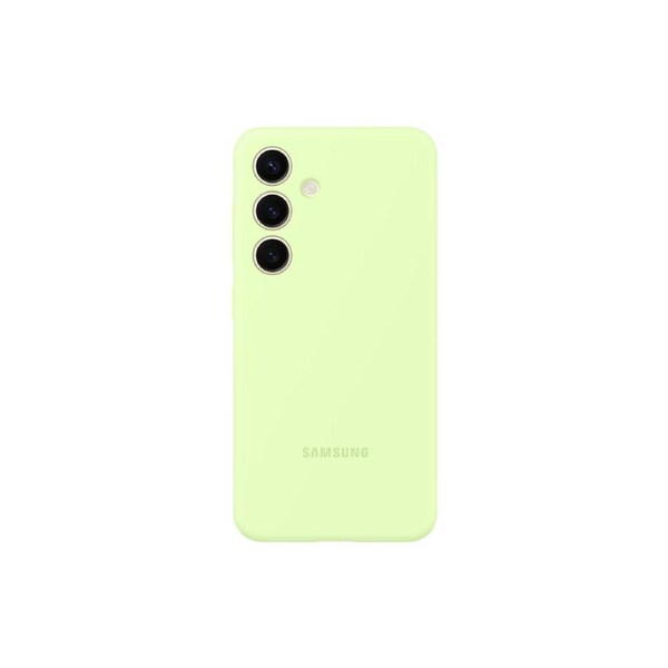 Samsung Silicone Case for Galaxy S24 - Light Green