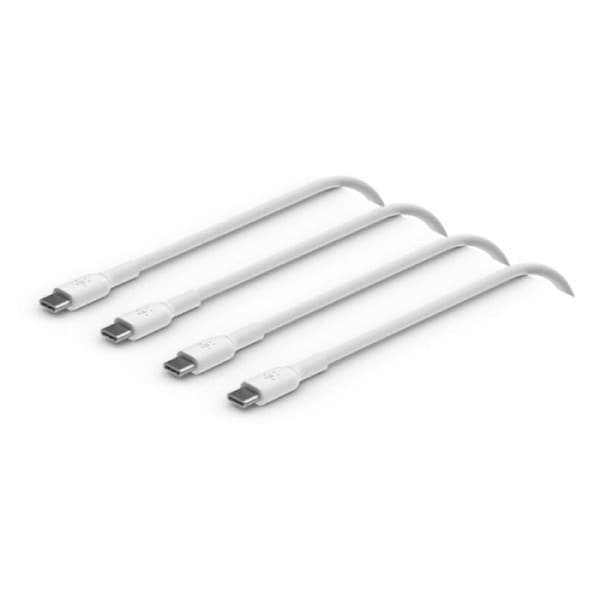 Belkin BoostCharge PVC USB-C to USB-C Cable 2 Pack White