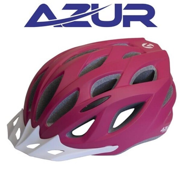 Azur L61 Cycling Helmet Matt Pink Bike Helmet [Size: SM]