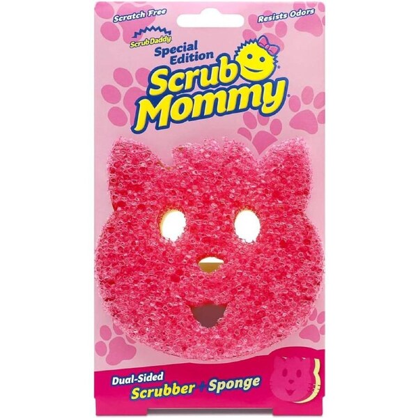 Scrub Daddy Special Edition Cat Scrub Mommy Scrubber + Sponge