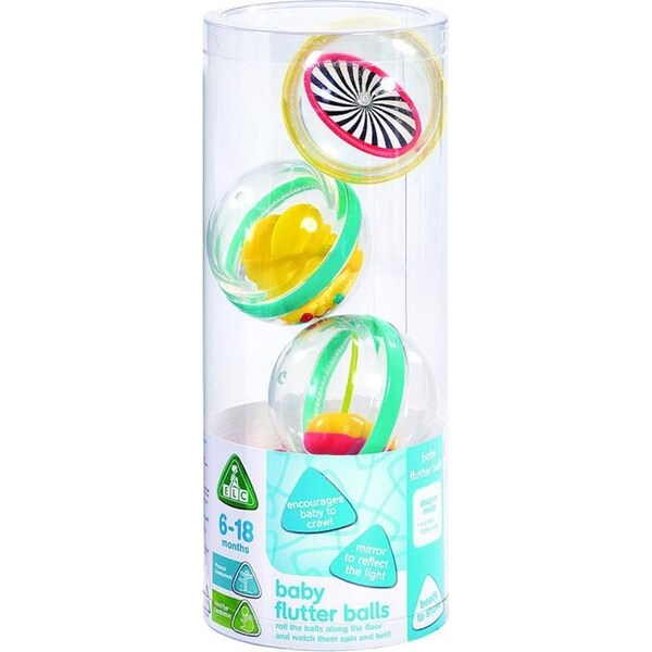 4pc ELC Flutter Balls Tube Kids/Childrens Play Toy 6m+