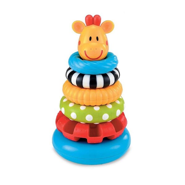 ELC Sensory Stacking Ring Kids/Childrens Play Toy 6m+