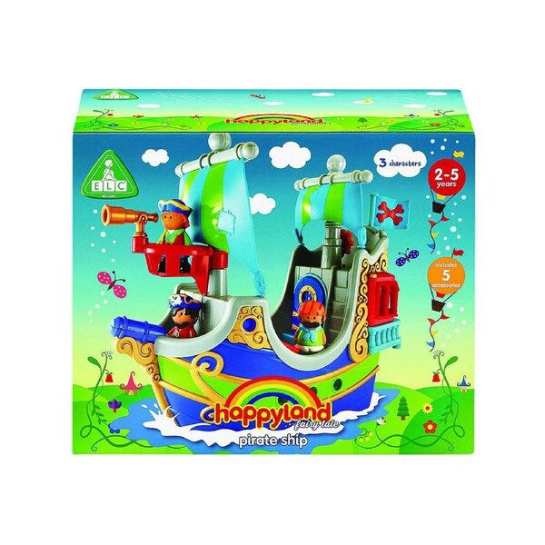 ELC Happyland Pirate Ship Kids/Childrens Play Toy 2y+