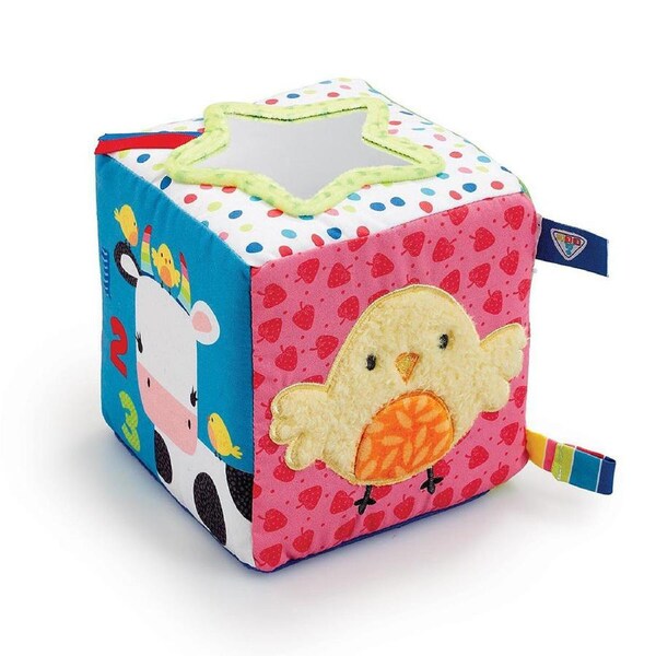 ELC Blossom Farm Activity Cube Sensory Baby Toys 0m+